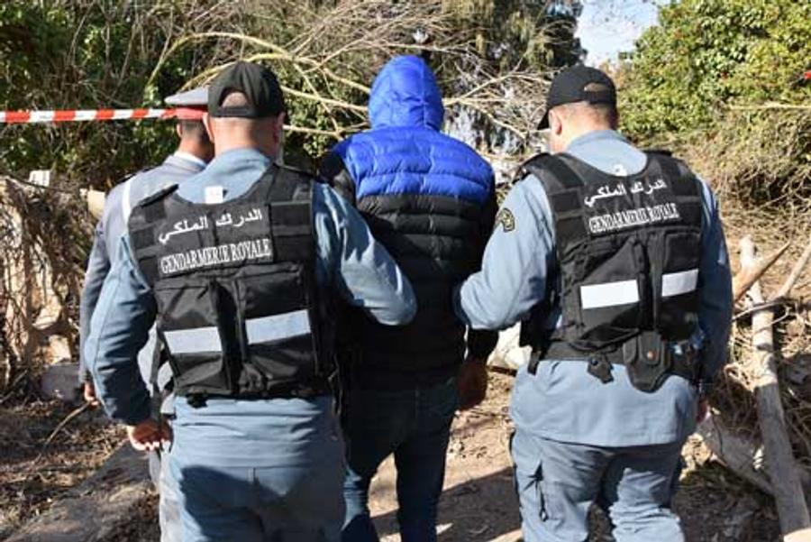 الدرك الملكي يفكك عصابة لسرقة الأسلاك النحاسية بضواحي مراكش