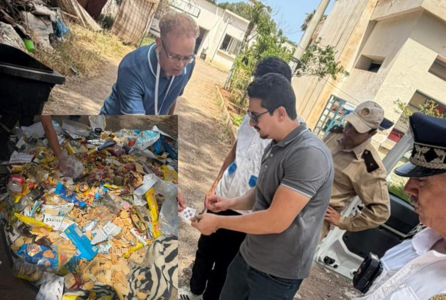 حجز مواد غذائية فاسدة بالسعيدية