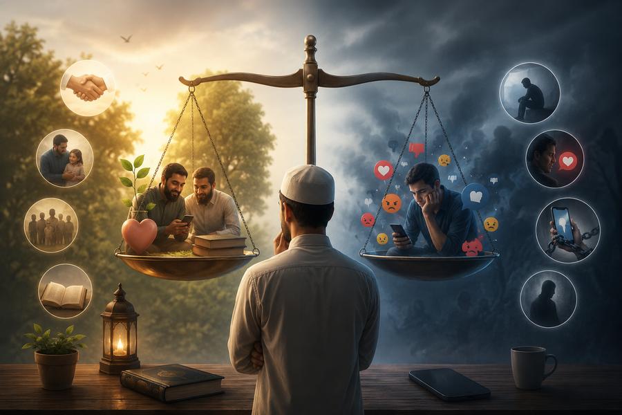 فقه التعامل مع وسائل التواصل الإجتماعي