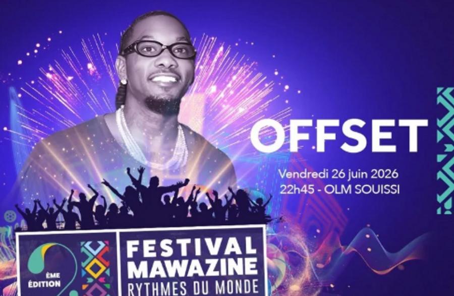 Offset ersetzt Tyga beim Mawazine 2026 Festival