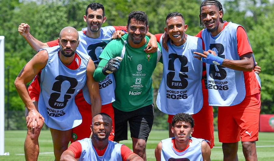 مونديال 2026.. أجواء حماسية تخيم على الحصة التدريبية الأخيرة لأسود الأطلس