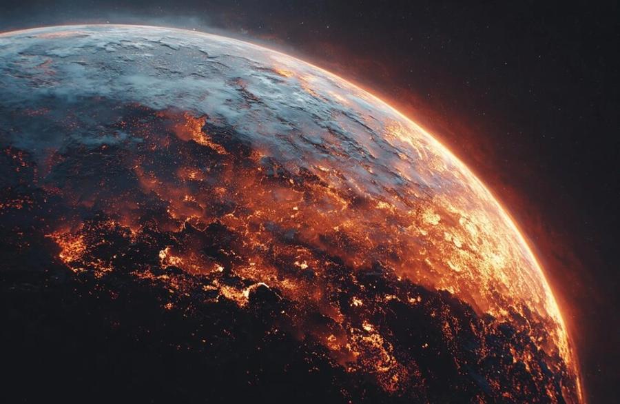 詹姆斯·韦伯望远镜发现极端熔岩世界55 Cancri e上异常大气