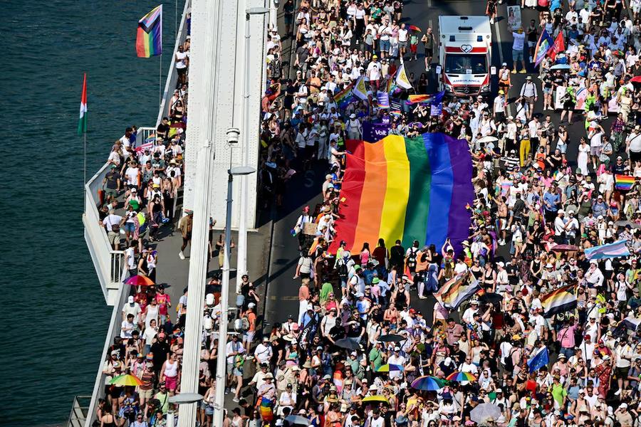 Thousands join Budapest Pride march in post-election Hungary amid political shift