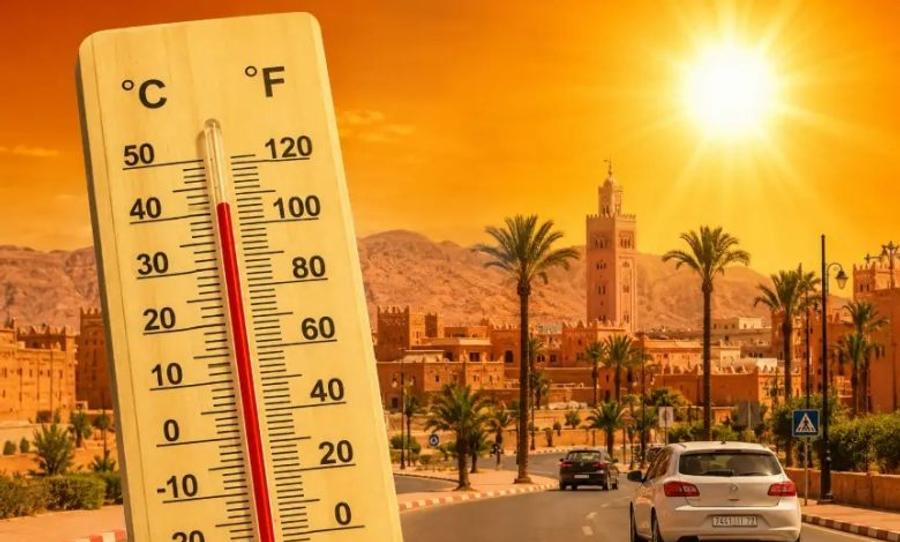 الأرصاد الجوية تحذر من موجة حر وزخات رعدية بعدد من مناطق المملكة