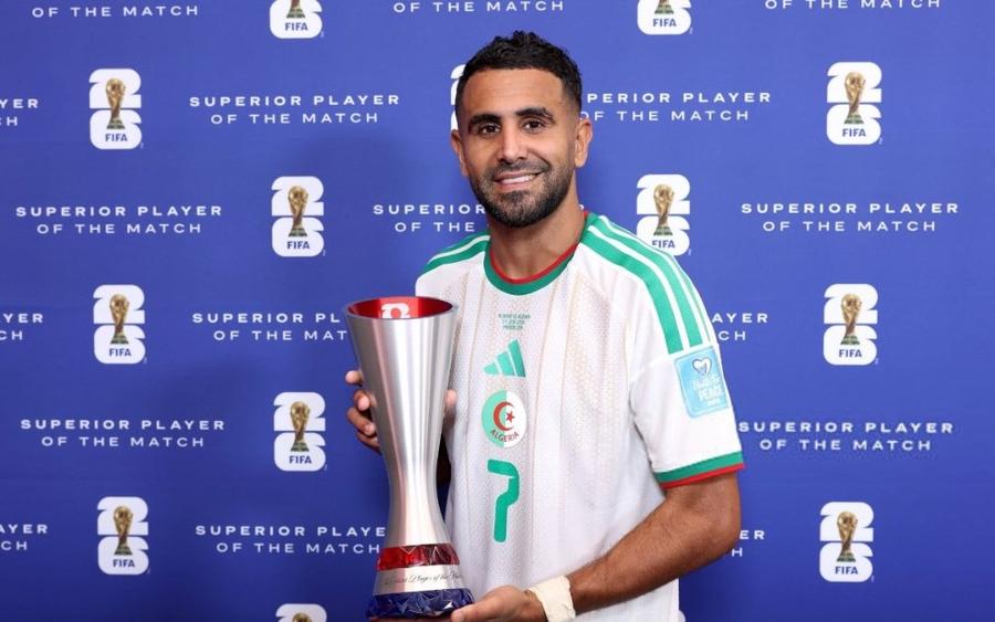تصريحات رياض محرز تثير الجدل بعد مباراة الجزائر والنمسا في مونديال 2026