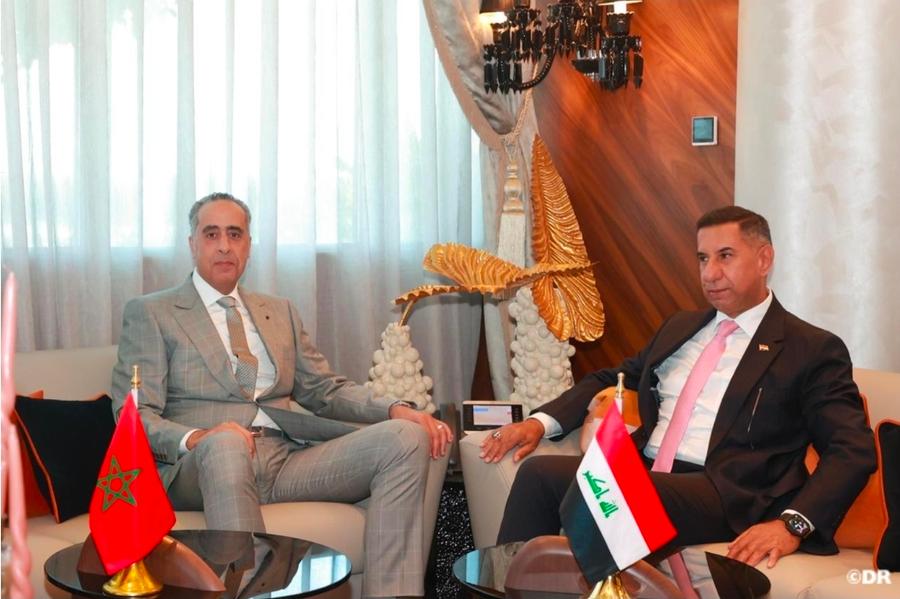 الحموشي يستقبل سفير العراق