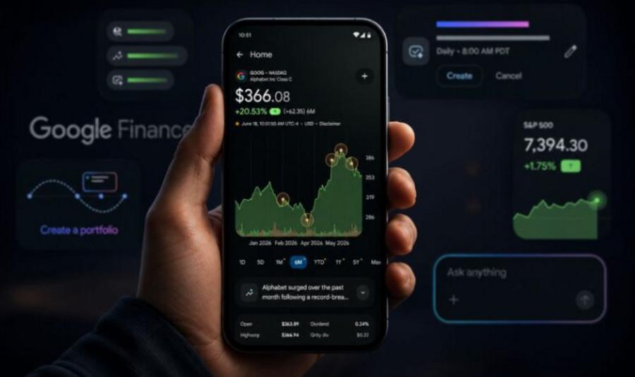 Google launches Google Finance app for Android with AI-powered features