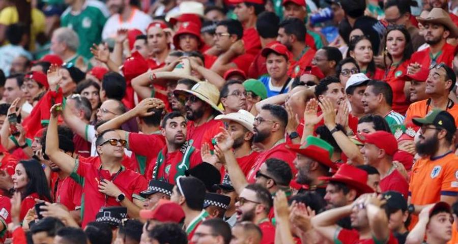 تأهل أسود الأطلس يشعل أجواء الفرح في أوساط الجالية بقطر