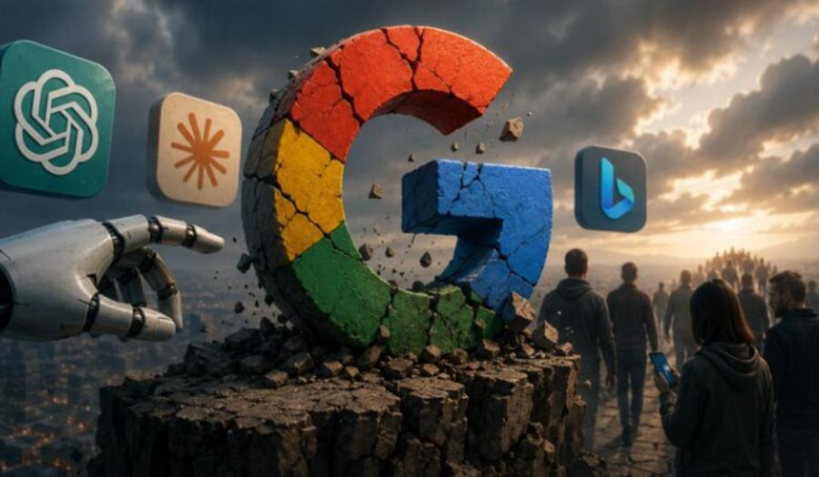 Artificial intelligence challenges Google’s search dominance