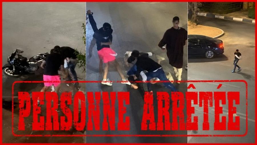 Marrakech : deux jeunes interpellés après une violente rixe ayant endommagé plusieurs véhicules