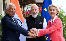 प्रधानमंत्री मोदी और यूरोपीय नेताओं के बीच जी7 त्रिपक्षीय बैठक के बाद भारत और यूरोपीय संघ साल के अंत तक "व्यापार के इतिहास का सबसे बड़ा समझौता" पर हस्ताक्षर करेंगे।