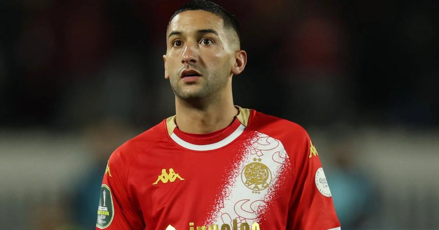     Hakim Ziyech opéré avec succès, le Wydad donne de ses nouvelles