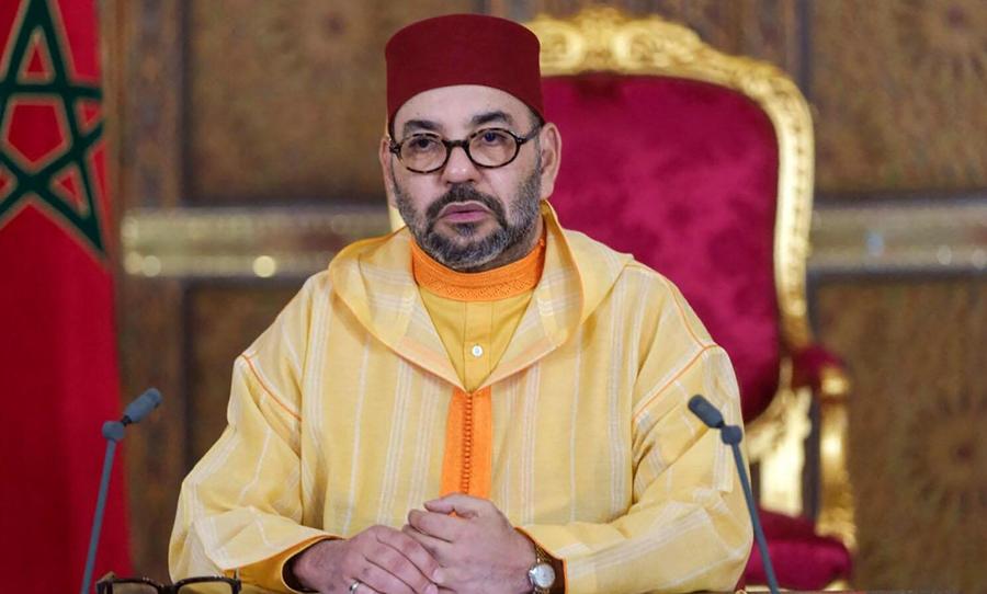 جلالة الملك يعزي كلود شيراك على إثر وفاة والدتها