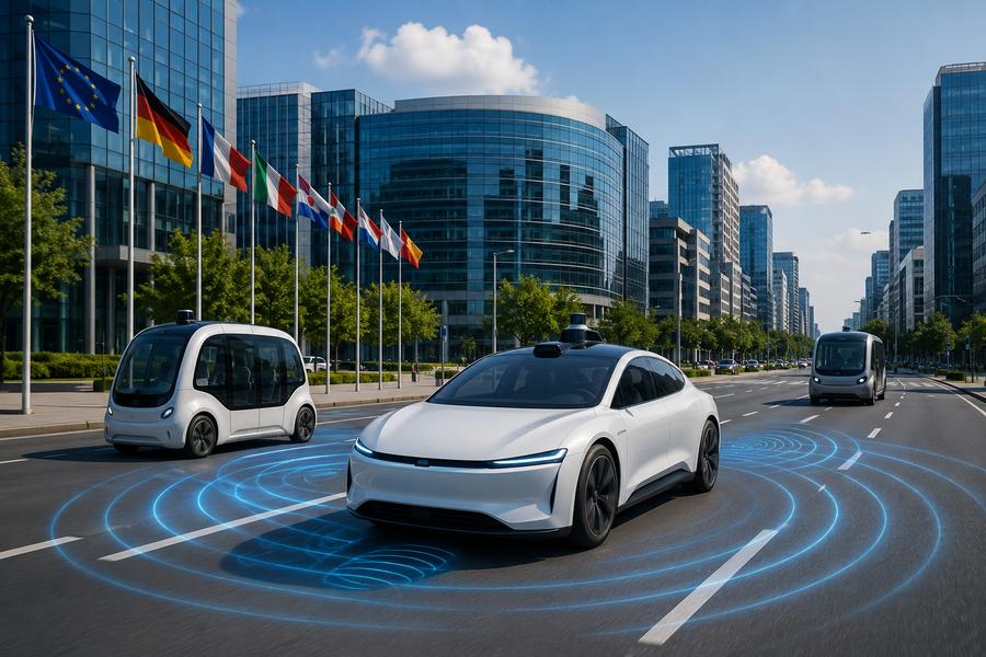 Véhicules autonomes : Dix-huit pays européens lancent une initiative commune pour accélérer les tests transfrontaliers