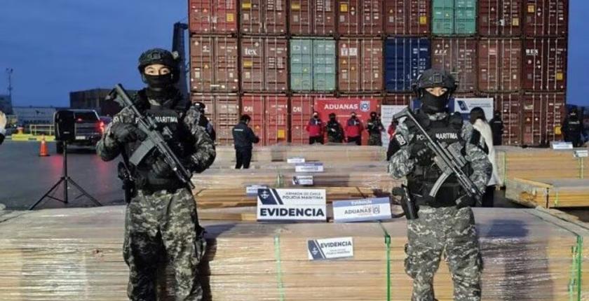Chili : une saisie record de près de 100 tonnes de drogue cachées dans du bois bolivien destinée à plusieurs marchés internationaux