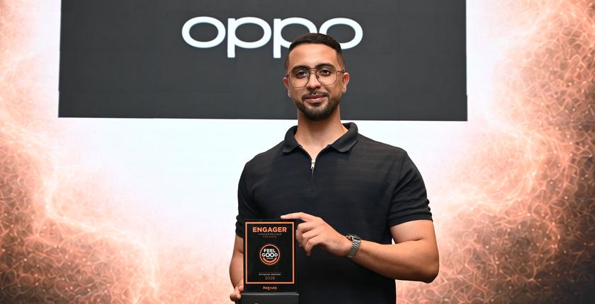 OPPO récompensée par le label Feel Good 2026 de ReKrute