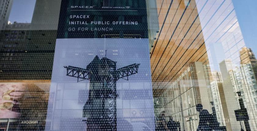 Global stocks sell off as SpaceX IPO drains liquidity