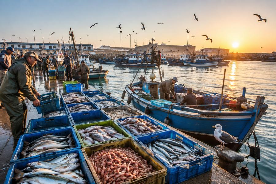Laâyoune : les débarquements de la pêche franchissent les 639 millions de dirhams