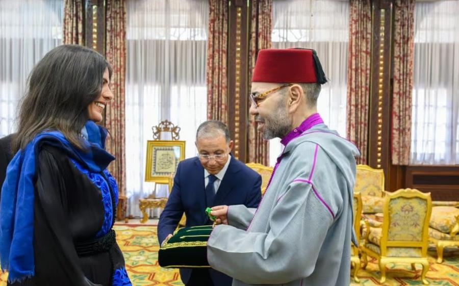 Nawal Sfendla honoured after historic Everest-Lhotse climb