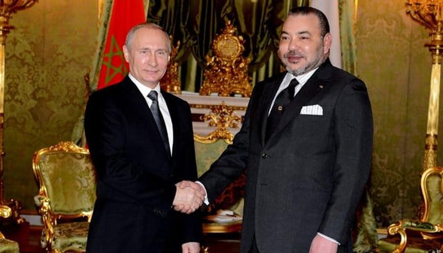 SM el rey Mohammed VI felicita al presidente ruso con motivo de la Fiesta Nacional