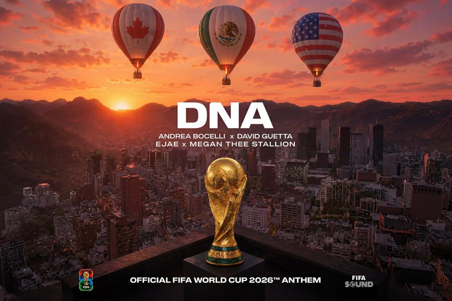 Fifa unveils official world cup 2026 anthem DNA