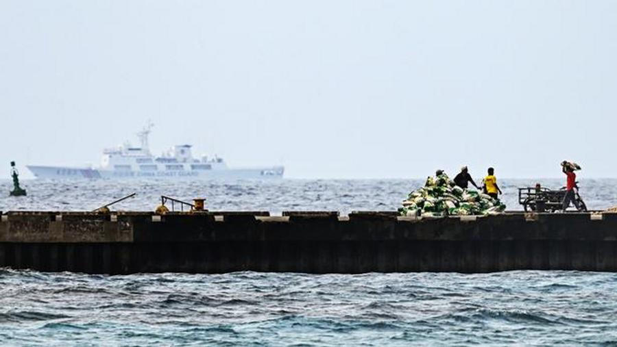 Taiwan reports first-ever Chinese vessel incursion near disputed South China Sea island