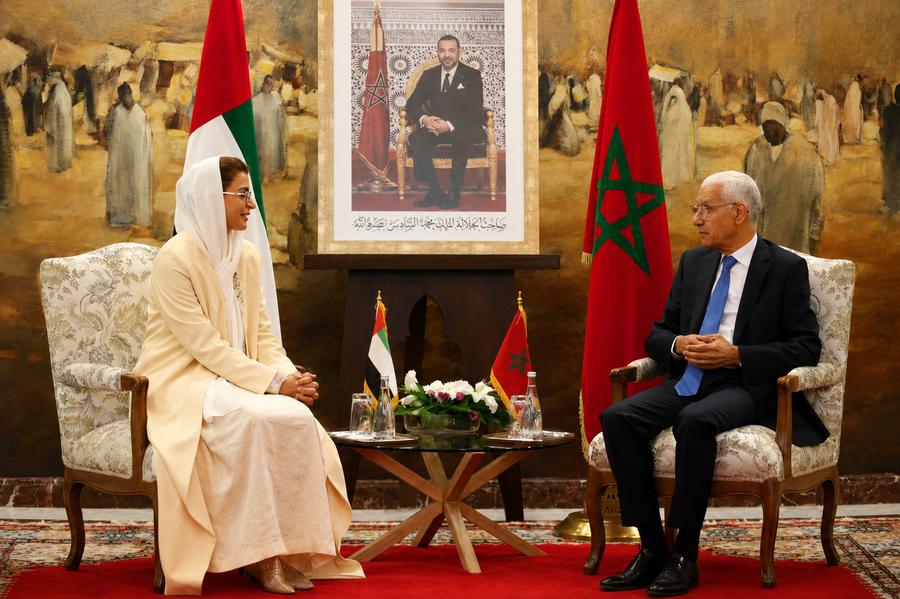 Rachid Talbi El Alami reçoit Noura Al Kaabi pour renforcer le partenariat maroco-émirati