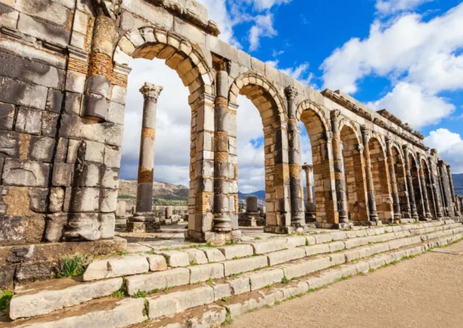 Ancient board game discovered in Volubilis medieval bathhouse