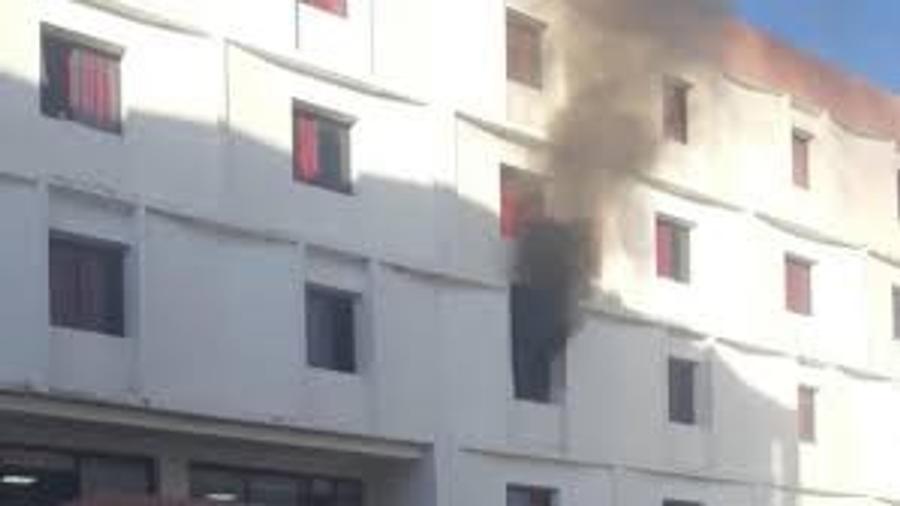 حريق بالحي الجامعي يرسل 4 طلبة إلى مستعجلات تازة