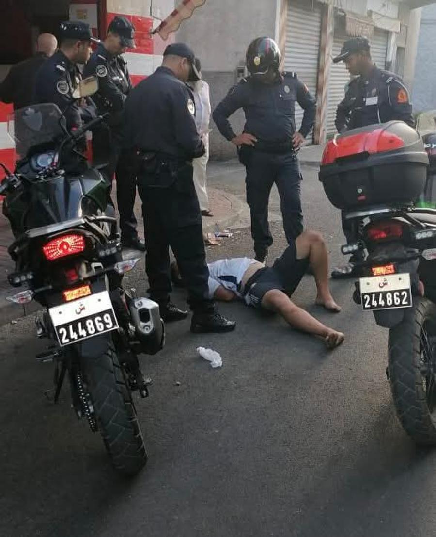 عاجل...شرطة القنيطرة تستعمل الرصاص لإيقاق جانح