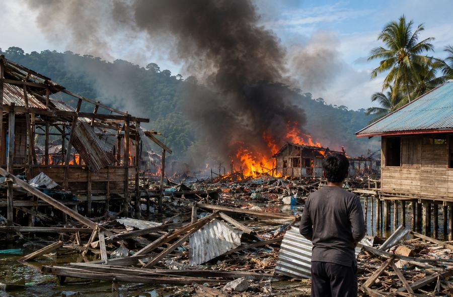 Indonésie : 5 morts dans l’explosion d’un engin datant de la Seconde Guerre mondiale