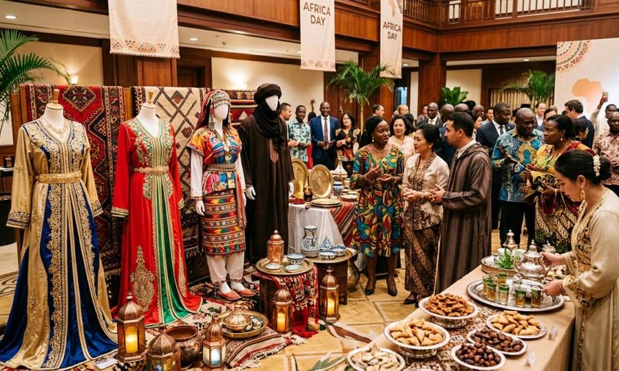 Morocco shines in London during Africa Day celebration
