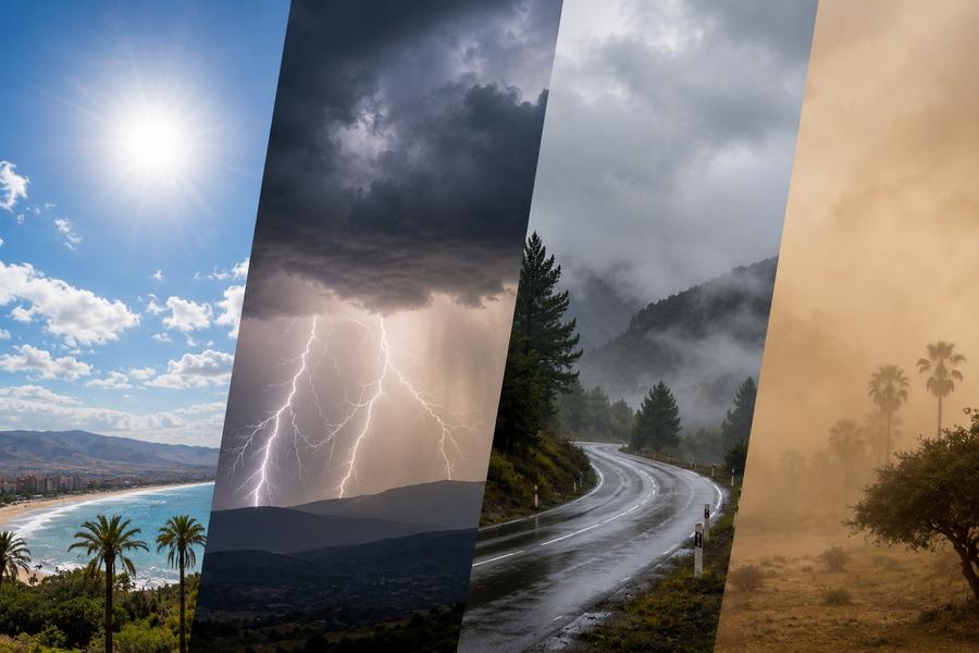 Météo Maroc : chaleur persistante et risque d’orages ce mercredi 10 juin