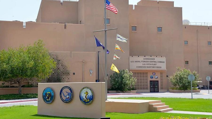 Iranian guards claim drone strike on US naval base Bahrain
