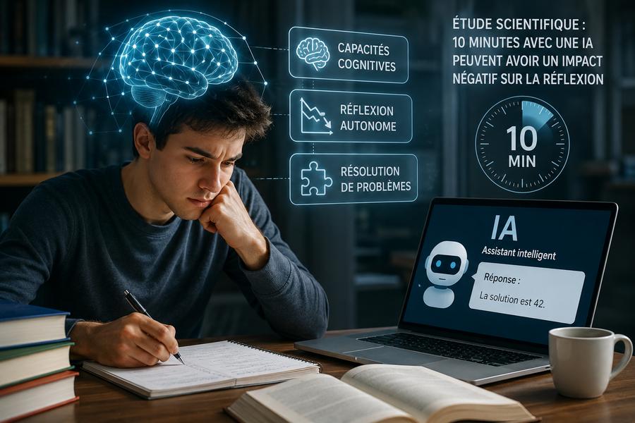 L’intelligence artificielle peut-elle affaiblir notre capacité à réfléchir ?