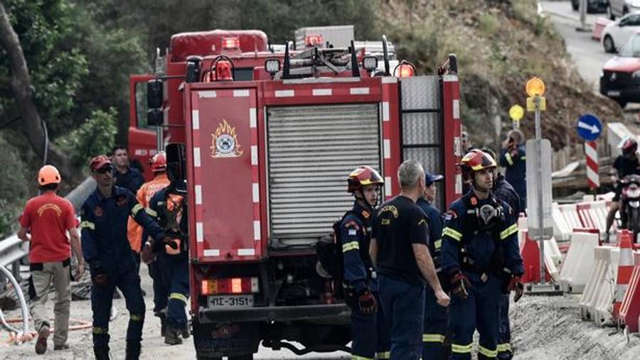 ארבעה בני משפחה מבוגרים נהרגו בשריפה בבית קונטיינר בצפון יוון
