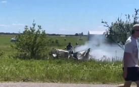 États-Unis : un avion de saut en parachute s’écrase, aucun survivant parmi les 12 occupants