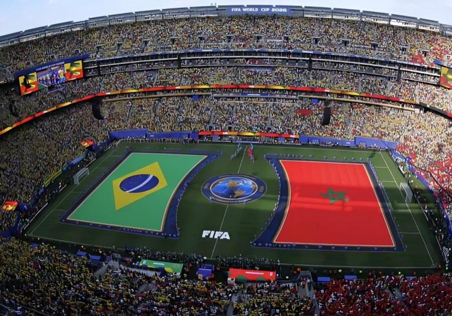 حضور جماهيري قياسي لمباراة المغرب والبرازيل