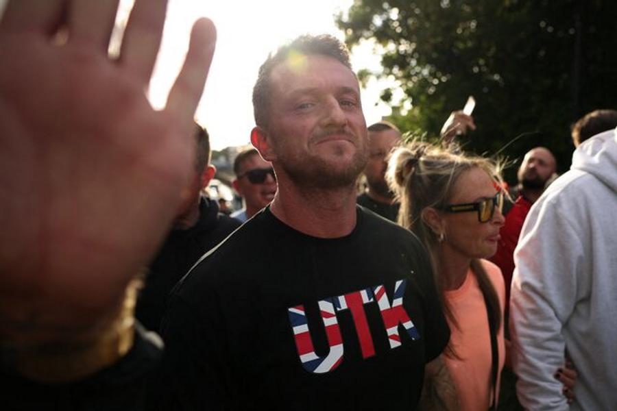 UK anti-Islam activist briefly detained under counter-terrorism laws at Heathrow