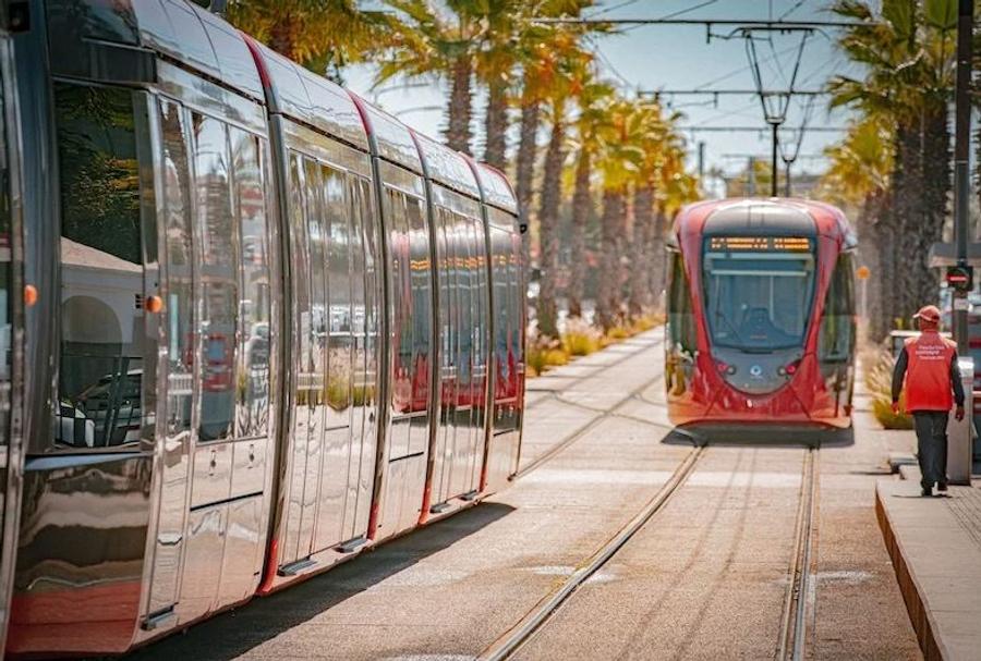ترامواي البيضاء يمدد خدماته لتسهيل تنقل المشجعين