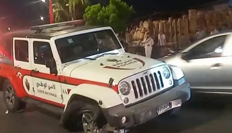 Marrakech : un suspect arrêté après le détournement d’un véhicule de la Sûreté nationale