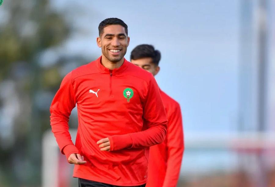 المنتخب الوطني يجري أول حصة تدريبية بنيوجيرسي