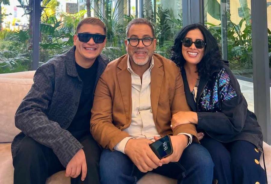 سعيدة باعدي أمام كاميرا زوجها حميد باسكيط من جديد