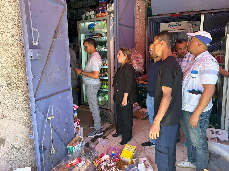 حجز كميات من المواد الغذائية المنتهية الصلاحية بالقنيطرة
