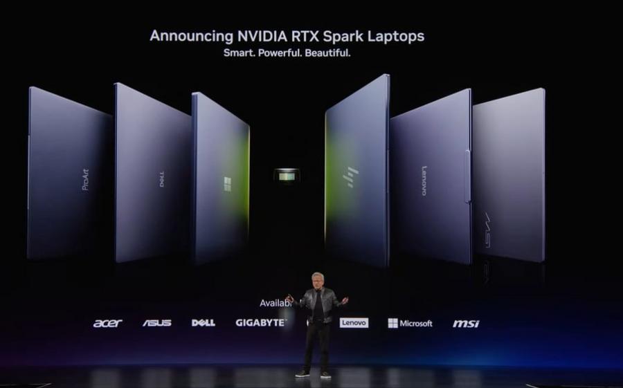 Nvidia presenta el chip RTX Spark para ordenadores Windows