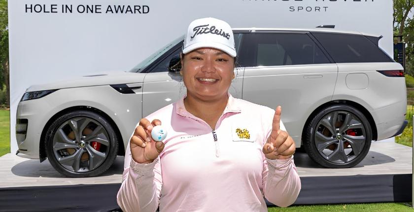 La golfista tailandesa logra un hoyo en uno histórico en Rabat
