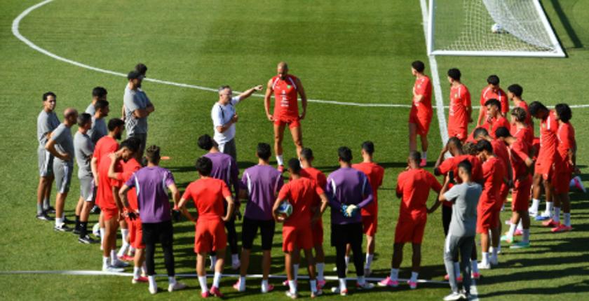المنتخب الوطني يجري ثاني حصة تدريبية بالولايات المتحدة الأمريكية