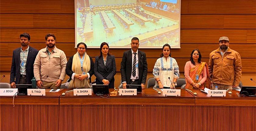भारत ने UNHRC-58 के कार्यक्रम में लैंगिक समानता की प्रगति को प्रदर्शित किया