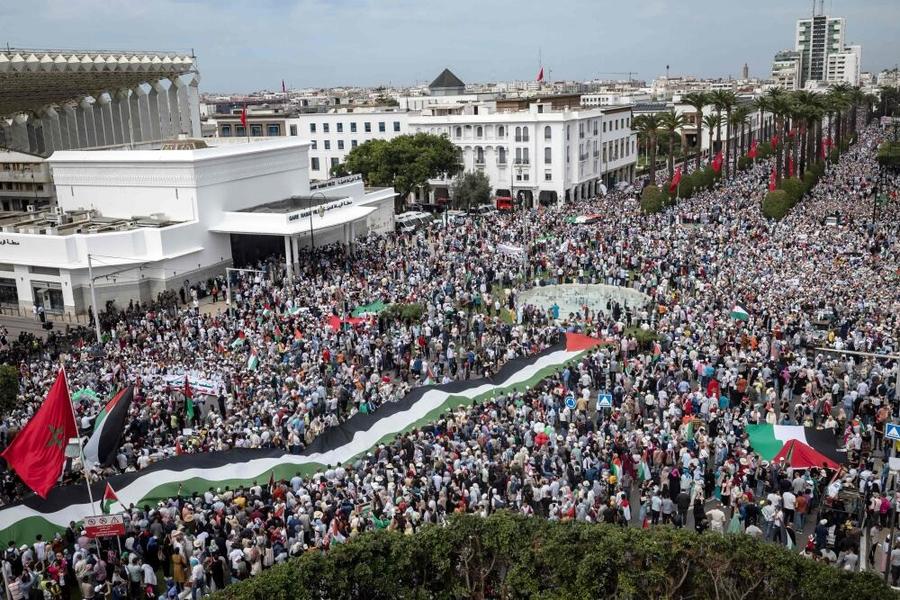 Marche pro-palestinienne à Rabat : les États-Unis appellent leurs ressortissants à la prudence