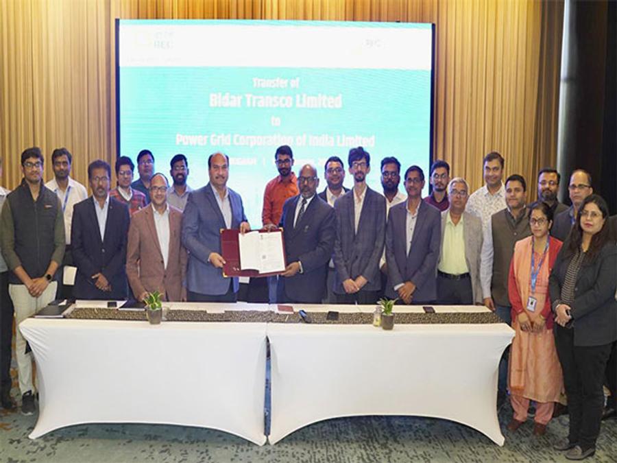 आरईसीपीडीसीएल ने पावर ग्रिड कॉरपोरेशन ऑफ इंडिया को 2 ट्रांसमिशन एसपीवी सौंपे